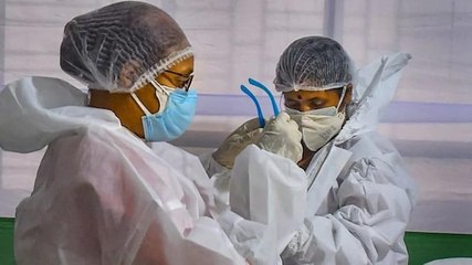 Watch: Doctors hit by second wave of coronavirus