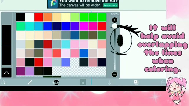 How To Draw Easy Anime Eyes W/ Ibis Paint X [Beginner]