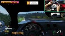 Dodge Viper SRT Steering Wheel GAMEPLAY - Forza Horizon 4