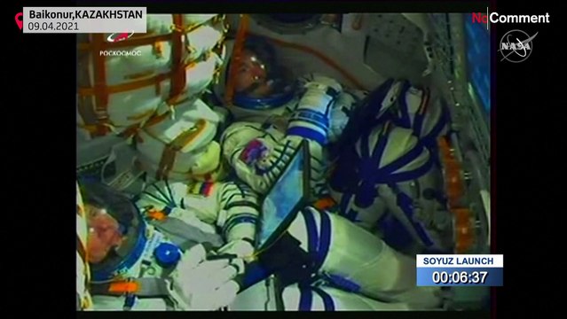 Le vaisseau Soyouz Youri A. Gagarine s'est envolé vers l'ISS