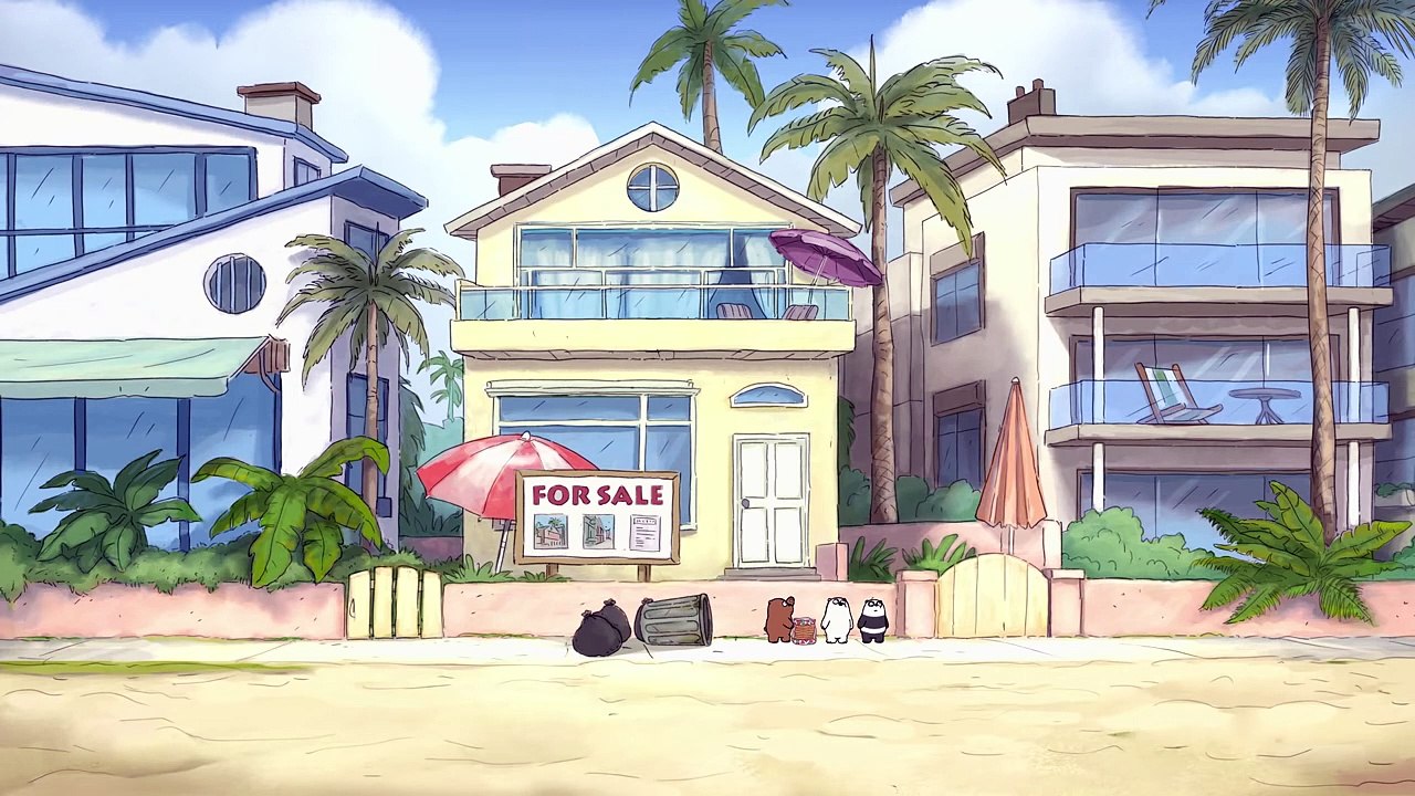 We Bare Bears | Baby Bears Build A Sandcastle | Cartoon Network