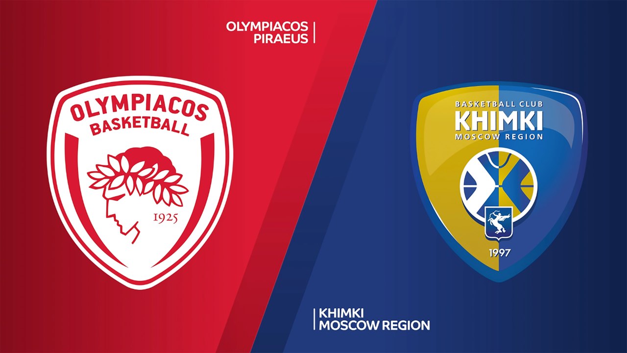 Olympiacos Piraeus - Khimki Moscow Region Highlights | EuroLeague, RS Round 34