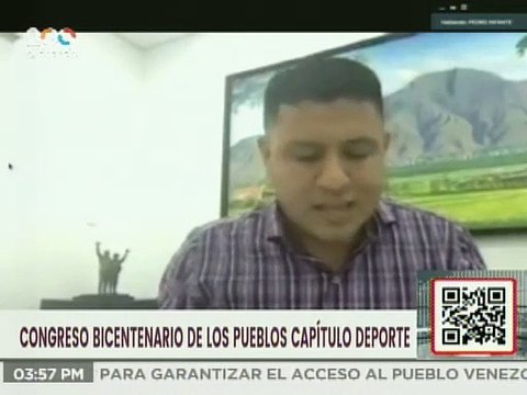 Así se desarrolló videoconferencia con equipos promotores del Congreso Bicentenario de los Pueblos capitulo: Deportes