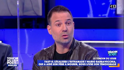Le témoignage de Mario Barravecchia sur la disparition de son père qui a eu recours à l'euthanasie