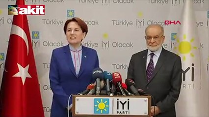 Akşener ve Karamollaoğlu görüşmesi sonrası ilk açıklama