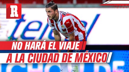 Hiram Mier será baja ante Cruz Azul