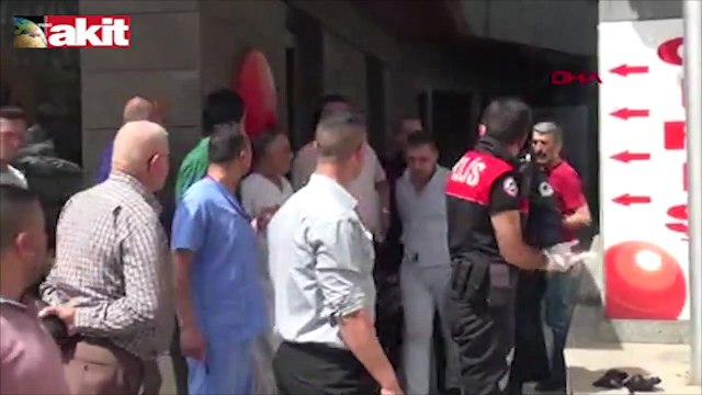 Otomobil hırsızı, dayaktan kurtulmak için hastaneye sığındı