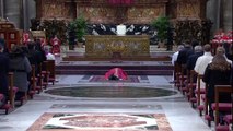 Pope Francis presides over Good Friday liturgy in St. Peter's Basilica