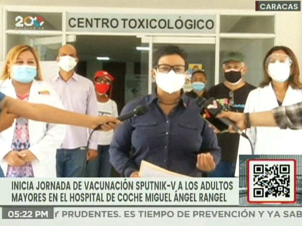 Gobierno Nacional inicia inmunización de adultos mayores con la vacuna Sputnik-V