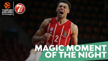 7DAYS Magic Moment of the Night: Wade Baldwin, FC Bayern Munich