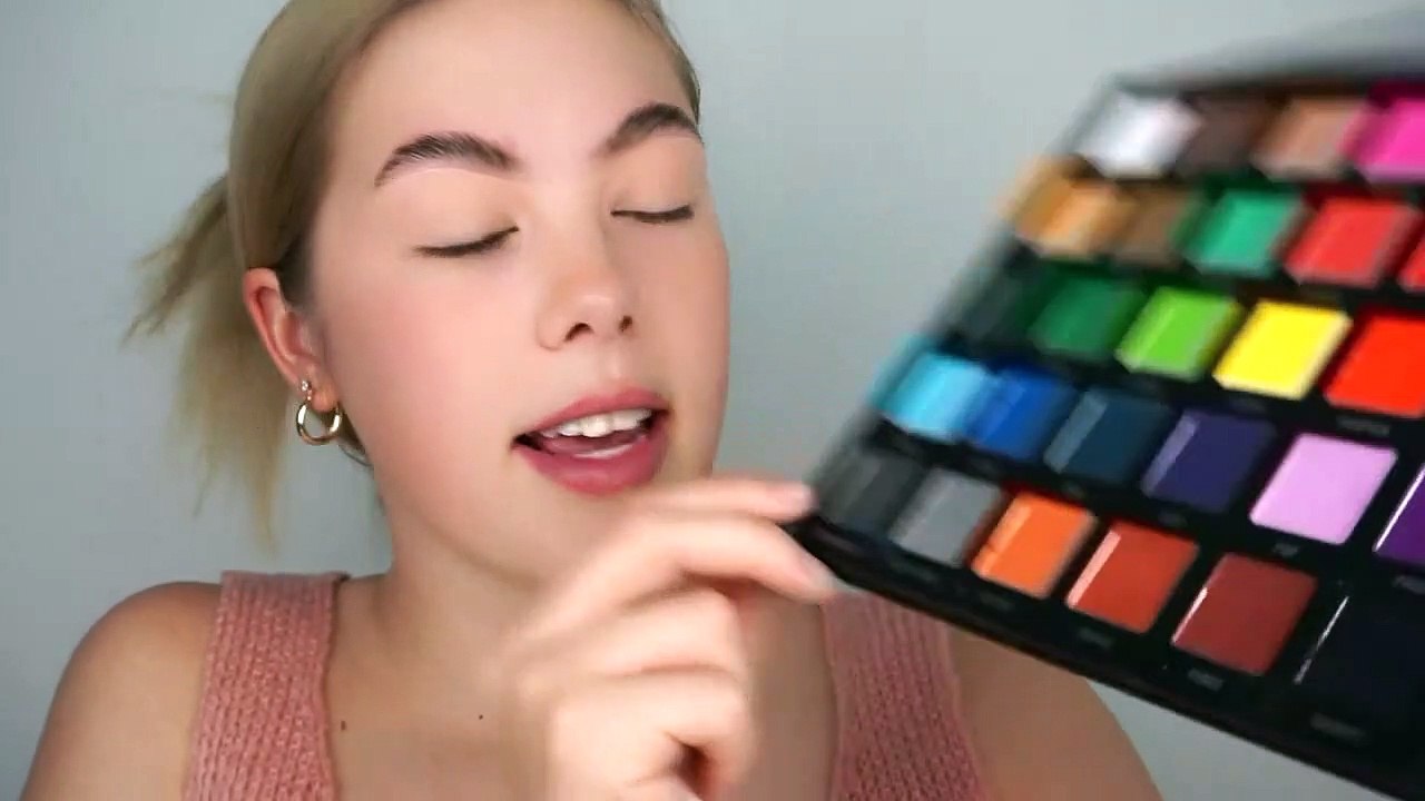 Glam Halloween Vampire Makeup Tutorial (Face Chart Recreation) | Lsgmakeup