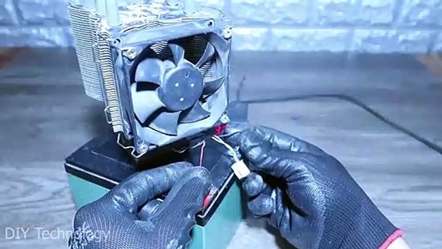 How To Make Mini Ac - Diy Air Conditioner
