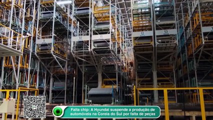 Falta chip- A Hyundai suspende a produção de automóveis na Coreia do Sul por falta de peças