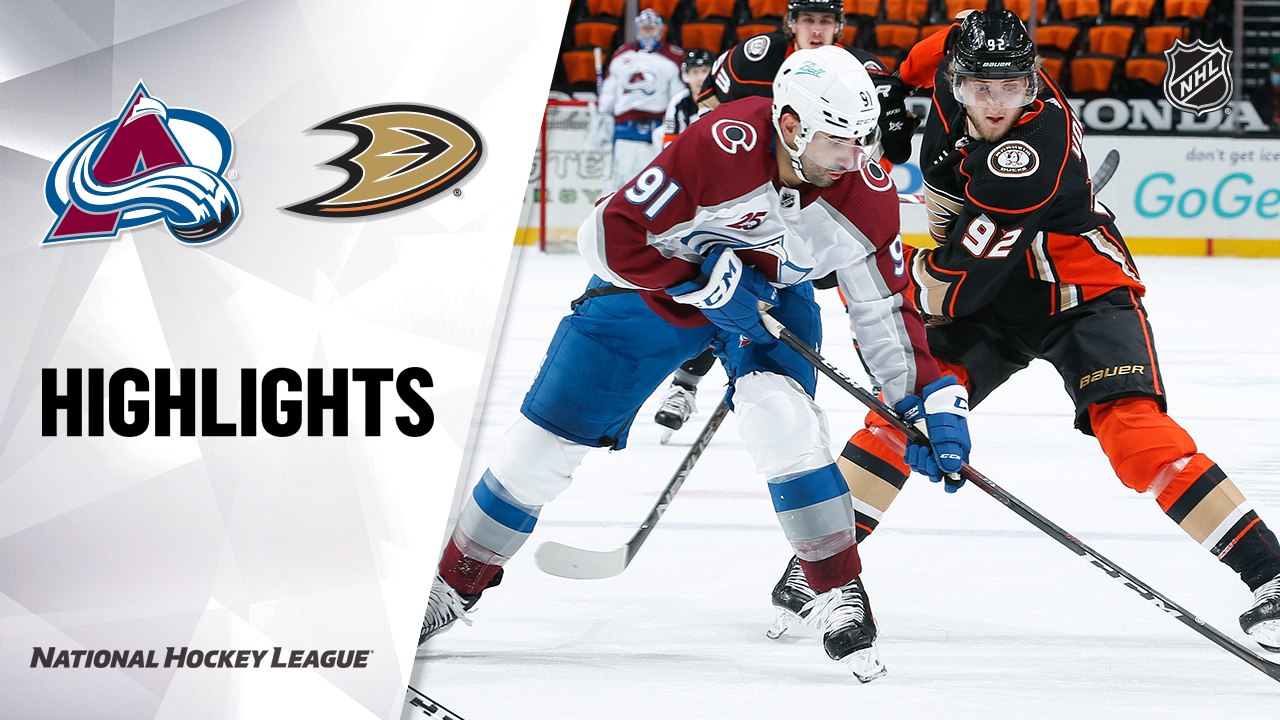 Avalanche @ Ducks 4/9/21 | NHL Highlights