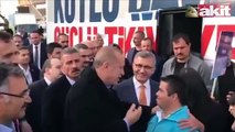 Erdoğan ile down sendromlu gencin samimi sohbeti