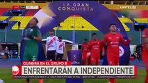 Guabirá reacciona al sorteo de la fase de grupos de la Sudamericana