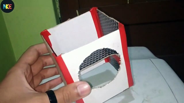 How To Make A Mini Cooler From Cardboard | Diy Mini Air Conditioner At Home