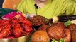 Chinese Mukbang: Asmr Eating Sounds (Pork Belly, Bamboo, Udon, Ramen, Black Bean Noodles)먹방#189