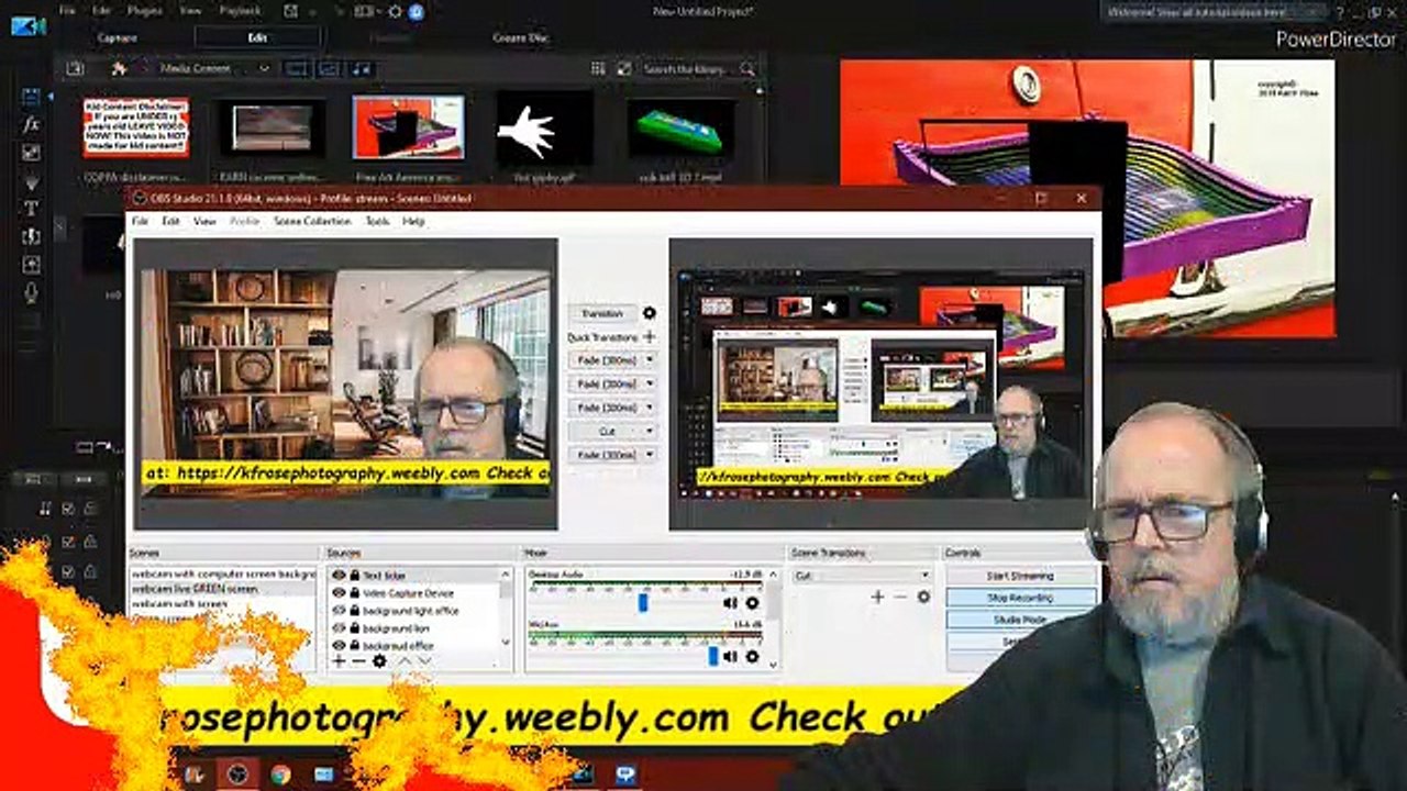 HOW to use Chroma key in PowerDirector 18 l Kar...