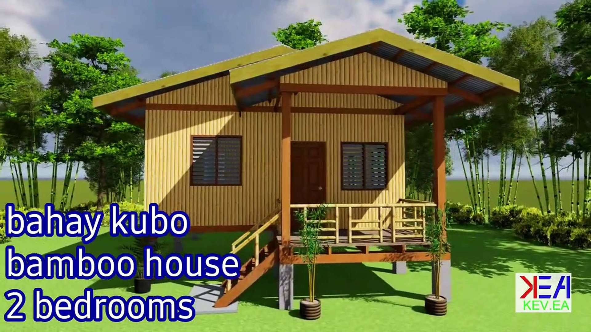 Modern Bamboo House Plans