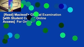 [Read] Macleod's Clinical Examination [with Student Consult Online Access]  For Online