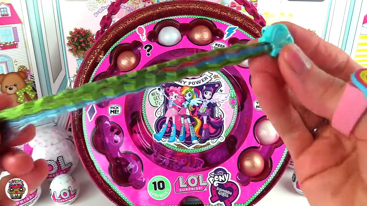 Lol Big Surprise Custom Ball Opening Diy "My Little Pony Equestria Girls" Toys Games Activities