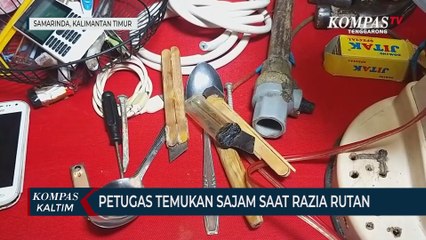 Petugas Temukan Sajam Saat Razia Rutan