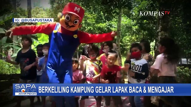 Karyawan Swasta Ini Dirikan Sekolah Rakyat dan Sediakan Buku Bacaan Gratis untuk Anak-Anak Desa