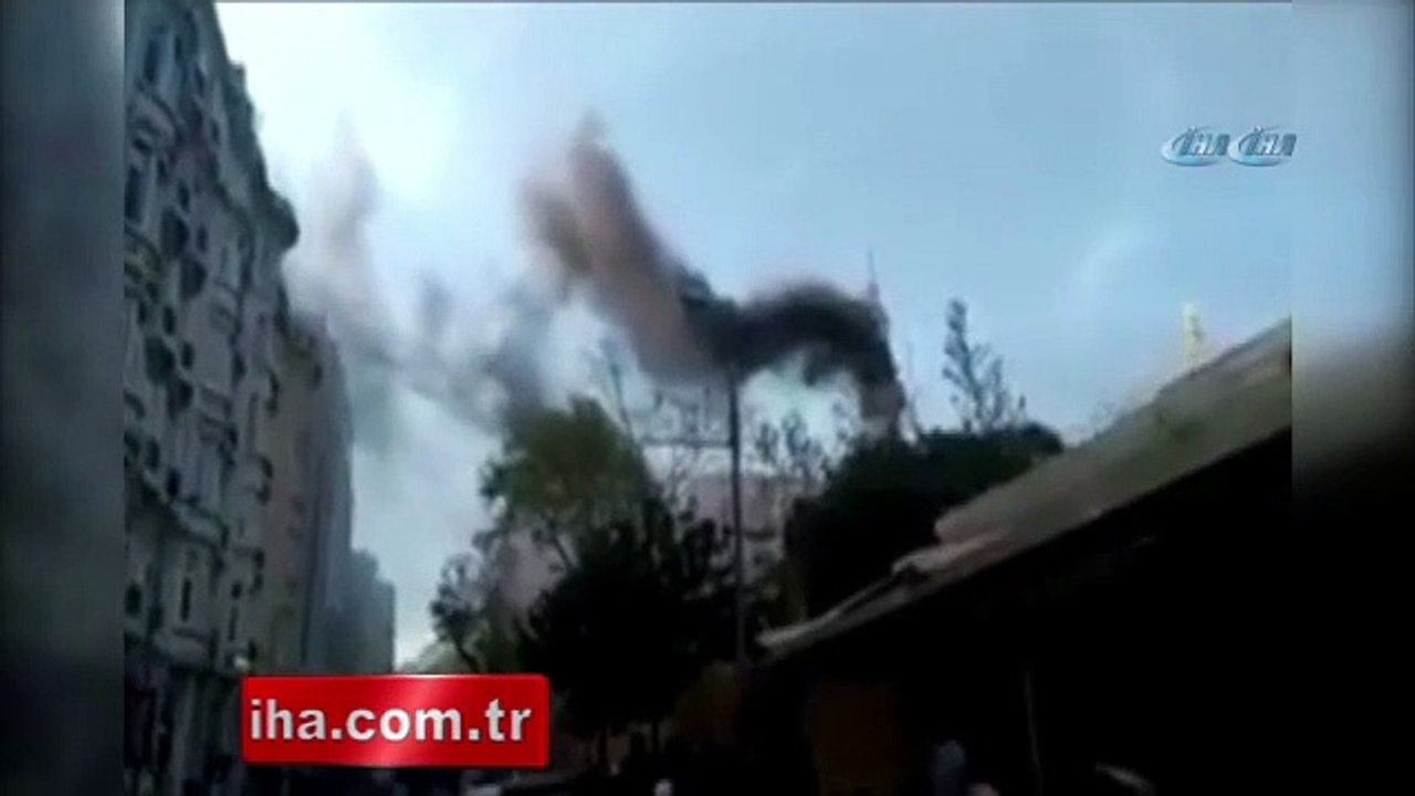 Teşvikiye Camii'nde yangın