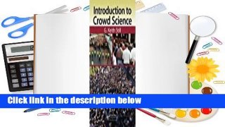 [Read] Introduction to Crowd Science  Review
