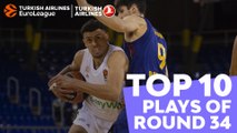 Turkish Airlines EuroLeague Regular Season Round 34 Top 10 Plays