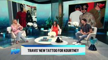 Travis Barker Gets Kourtney Kardashian's Name Tattooed _ Daily Pop _ E News
