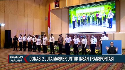 Download Video: Sinergi Kemenhub dan Kompas TV dalam Donasi 2 Juta Masker untuk Insan Transportasi