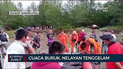 Nelayan Hilang Akibat Cuaca Buruk di Nias