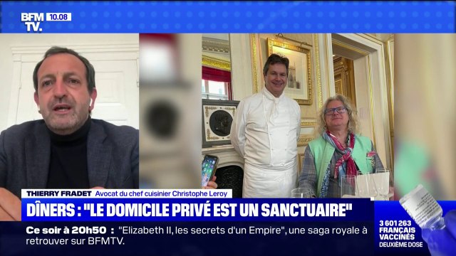 Pour l'avocat de Christophe Leroy, les repas ont été payés comme lorsqu'un traiteur vient chez vous