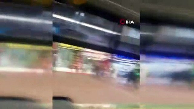 Bursa'da halk otobüsünde mesafe tartışması