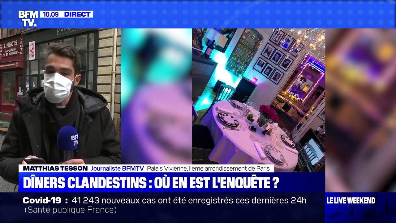 Dîners clandestins: où en est l'enquête ? - 10/04