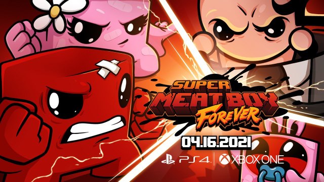Super Meat Boy Forever - Tráiler Fecha Lanzamiento (PS4 y Xbox One)