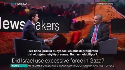 TRT World muhabiri İsrail'in Türkiye Büyükelçisi'ni rezil etti