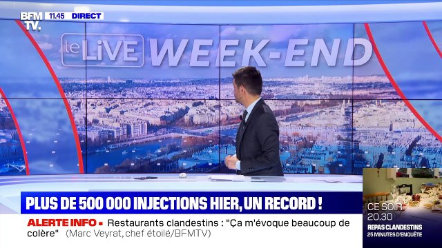 Plus de 500 000 injections de doses de vaccins hier - 10/04