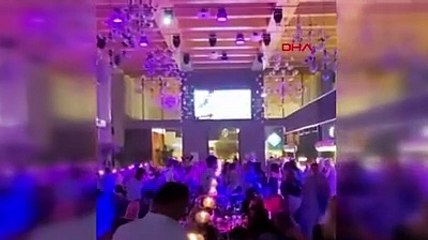 Antalya'da, 5 yıldızlı otelde koronavirüse rağmen gala gecesi