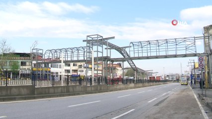 Bursa'nın T2 tramvay hattındaki çalışmalar aralıksız devam ediyor