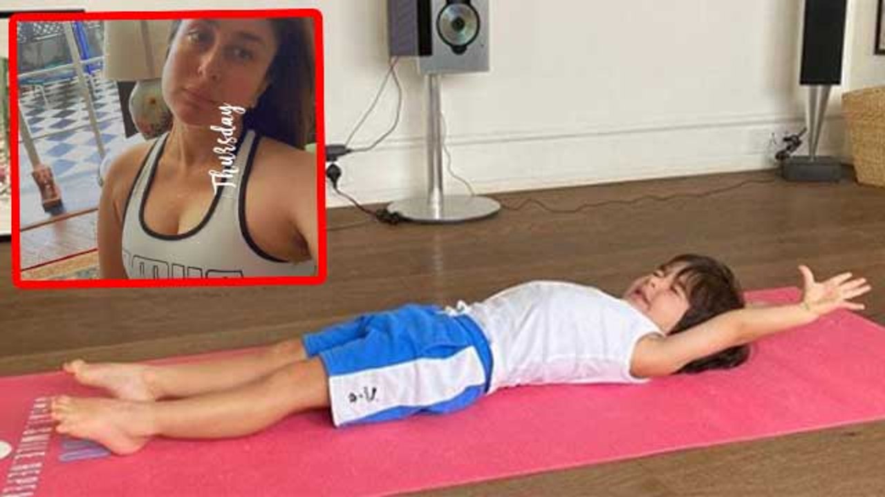 Kareena Kapoor Khan ने Social Media पर Post किया Taimur Ali Khan की Photo, कहा ये । FilmiBeat