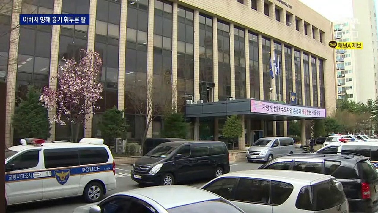 집에서 아버지에게 흉기 휘두른 딸…범행 동기 조사