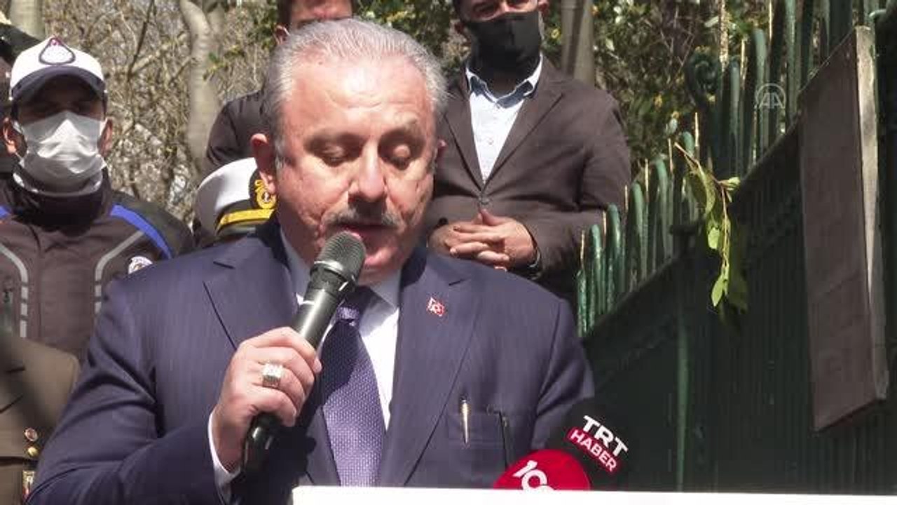 TBMM Başkanı Şentop, Mareşal Fevzi Çakmak'ın vefatının 71. yılı dolayısıyla düzenlenen törende konuştu (2)