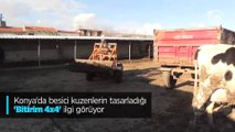 Konya'da besici kuzenlerin tasarladığı 'Bitirim 4x4' ilgi görüyor