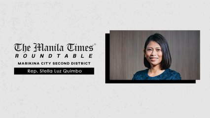 The Manila Times Roundtable with Marikina Rep. Stella Quimbo
