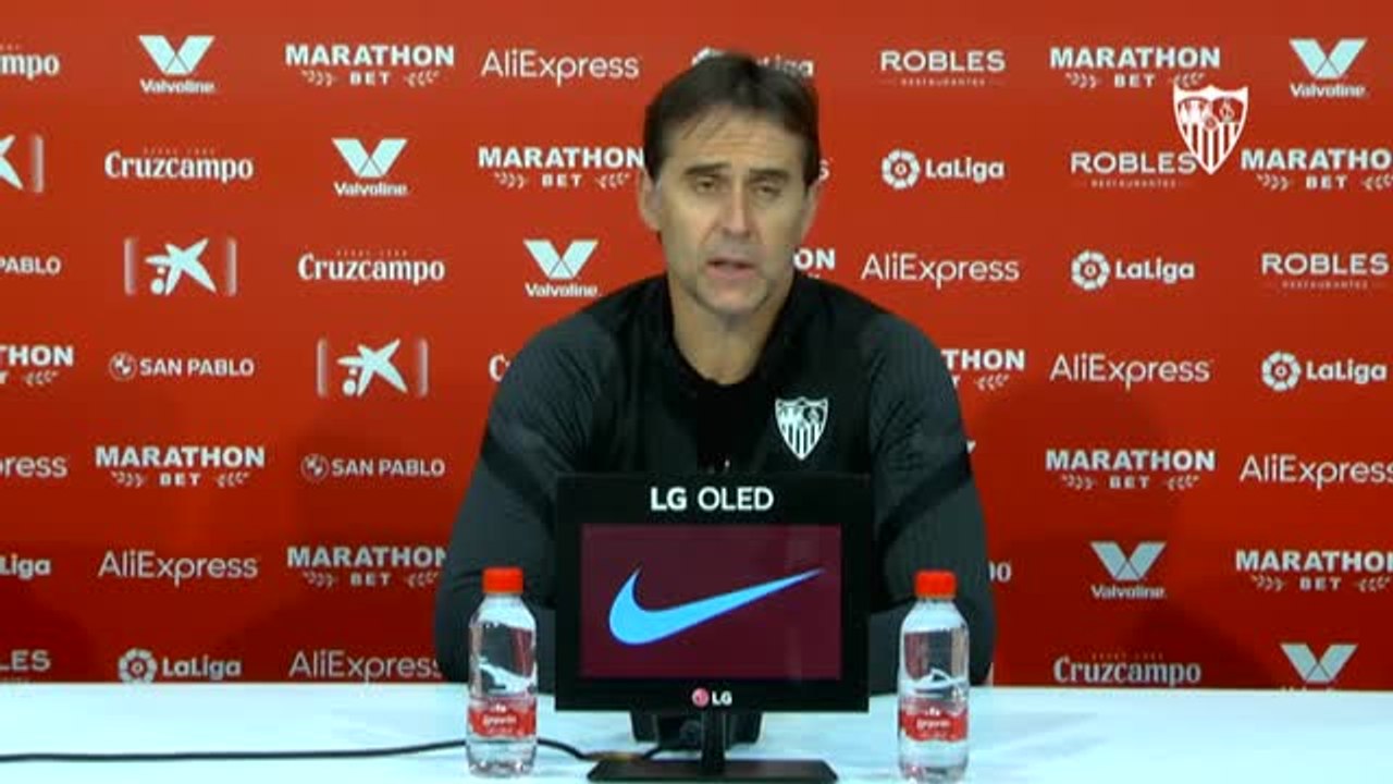 Lopetegui: "Nos enfrentamos a uno de los rivales más complicados de la liga"