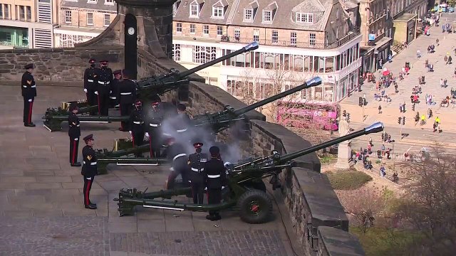 Prince Philip: Gun salutes fired across UK and Gibraltar