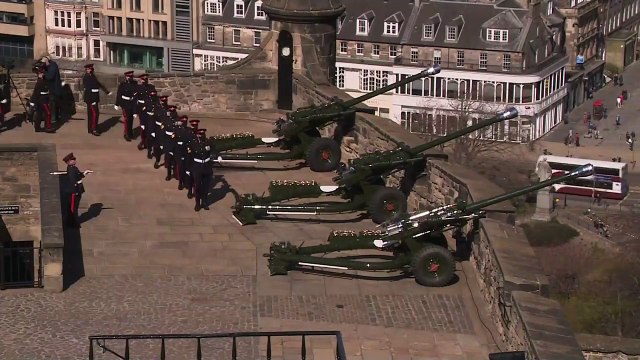 Prince Philip: Gun salutes from Edinburgh Castle